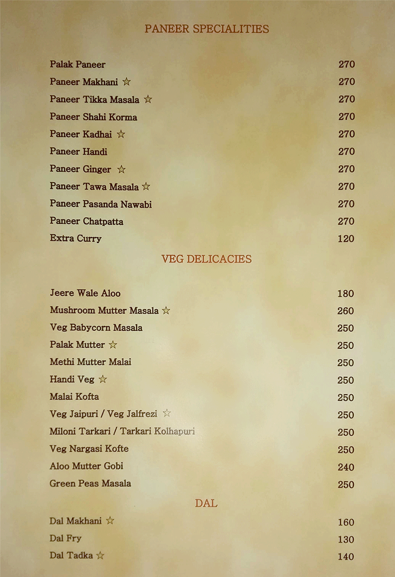 menucards