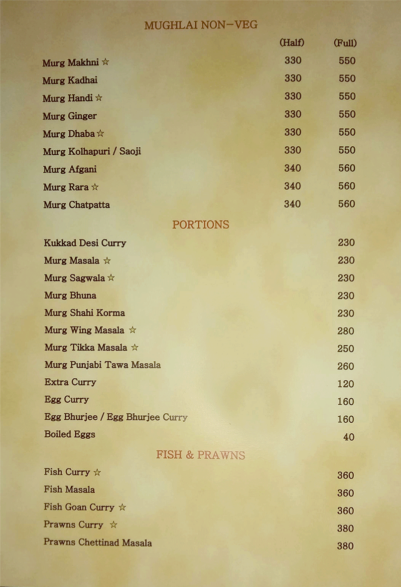 menucards