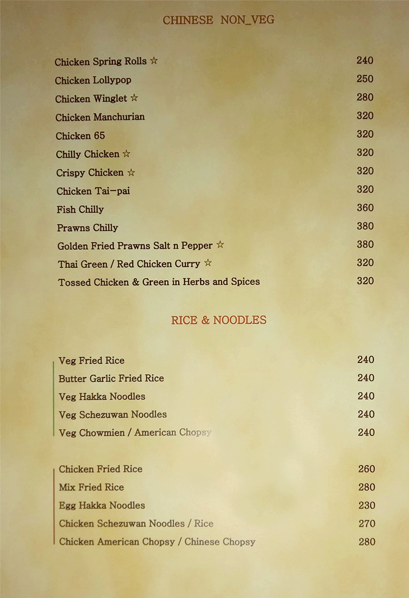 menucards