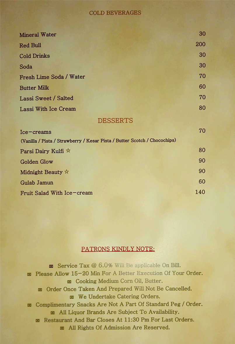 menucards